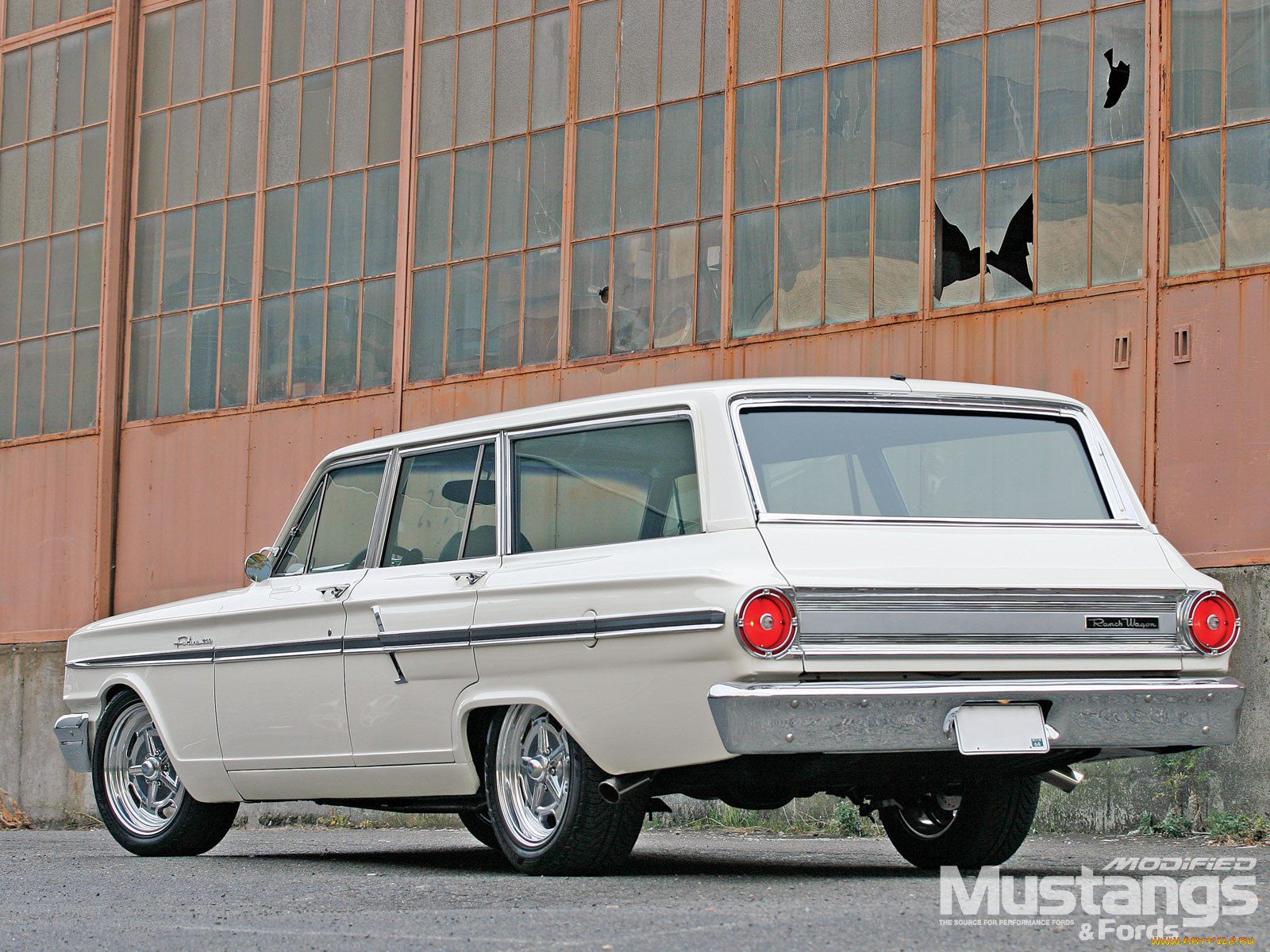 1964, ford, ranch, wagon, 